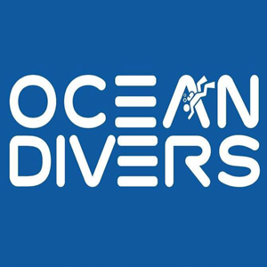 The logo from Ocean Divers dive centre, Melbourne, Victoria, Australia.